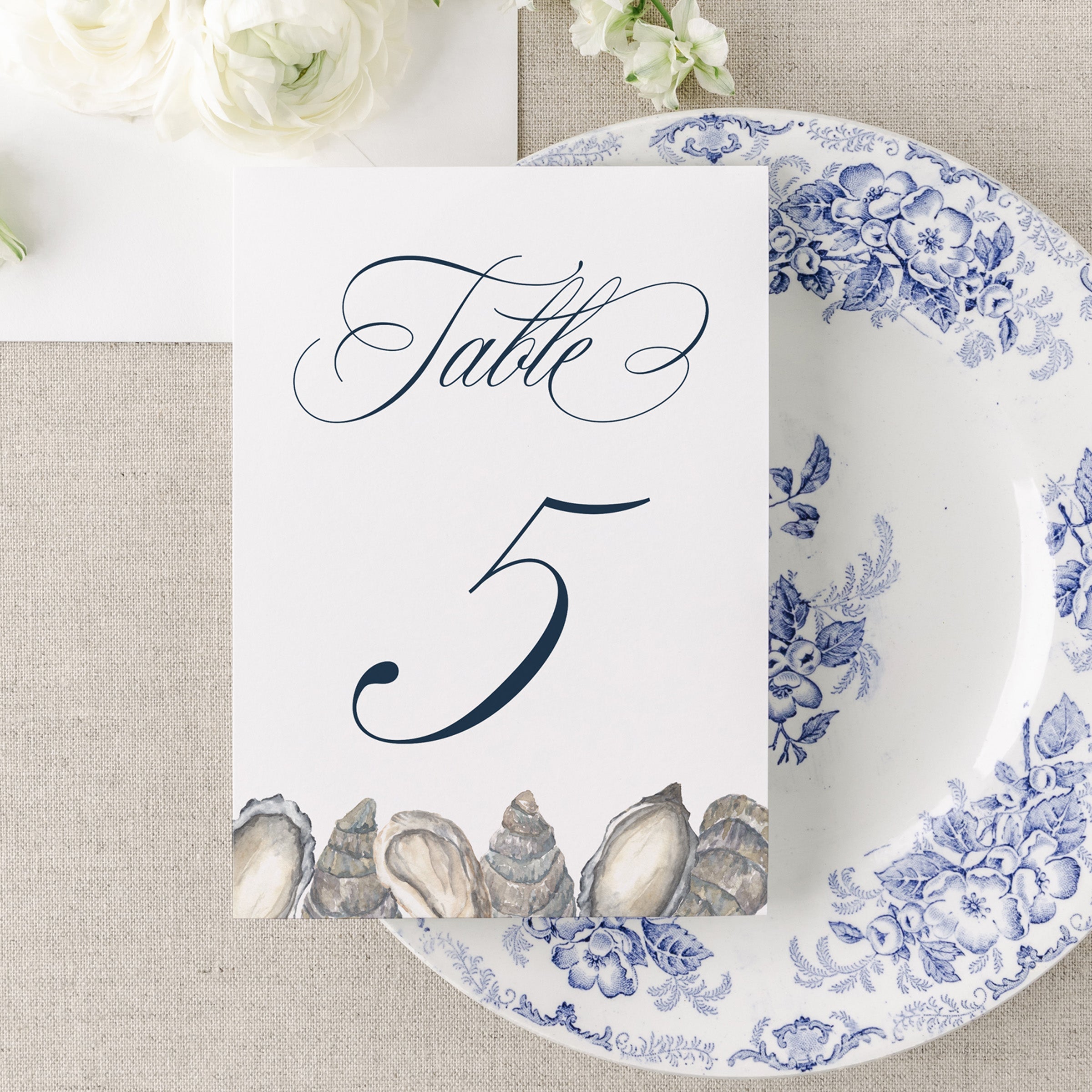 Wedding Table Number