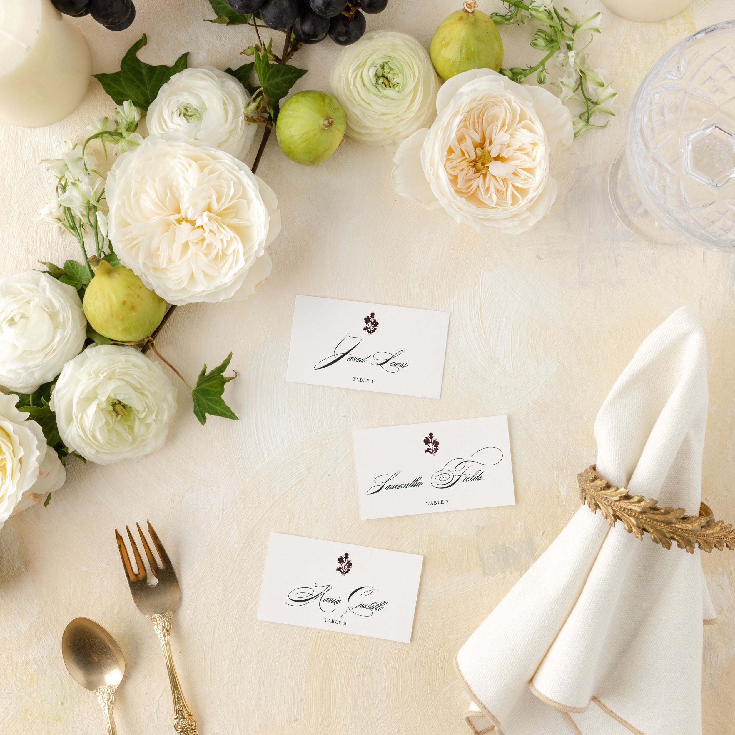 Autumn Highlands Place Cards