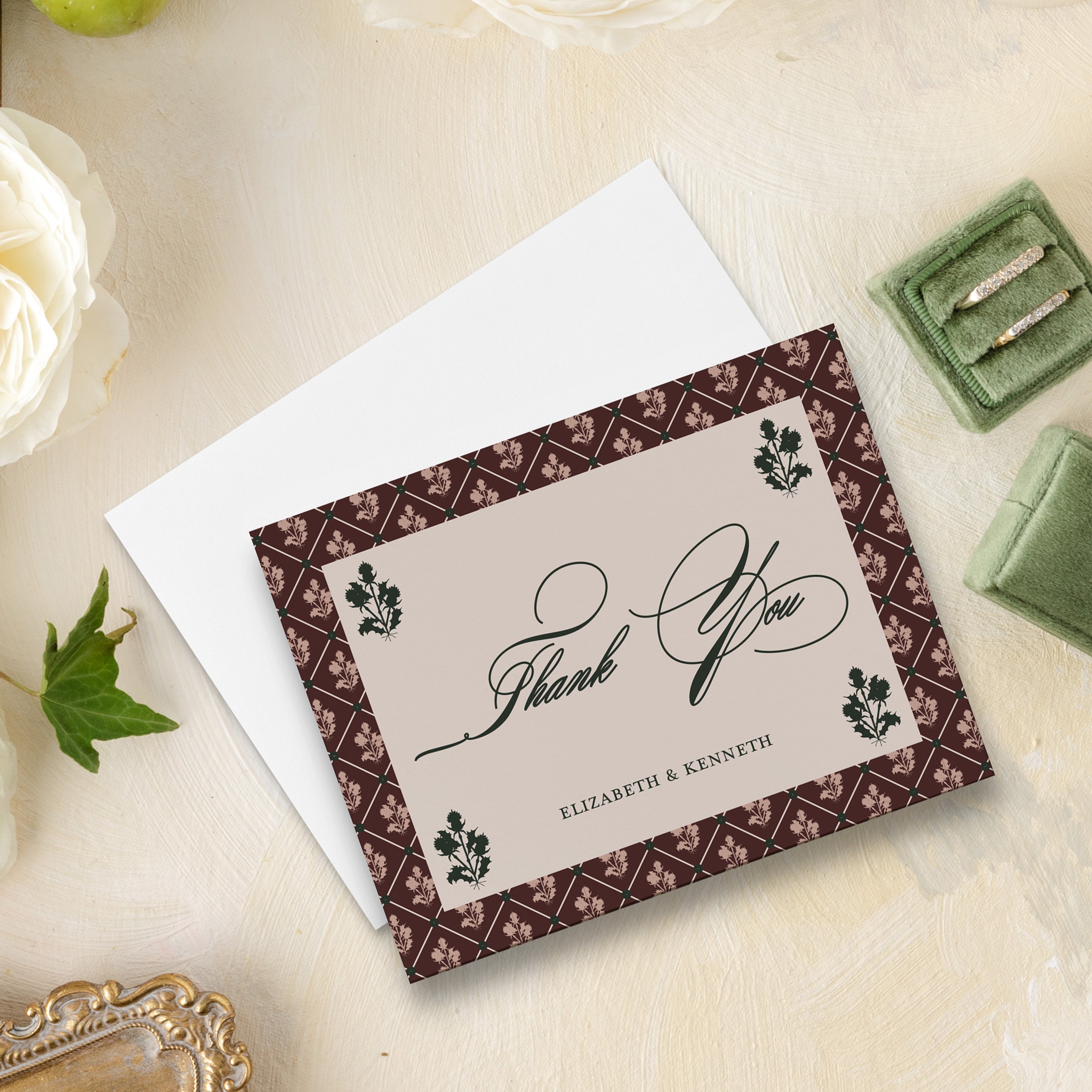 Autumn Highlands Thank You Card