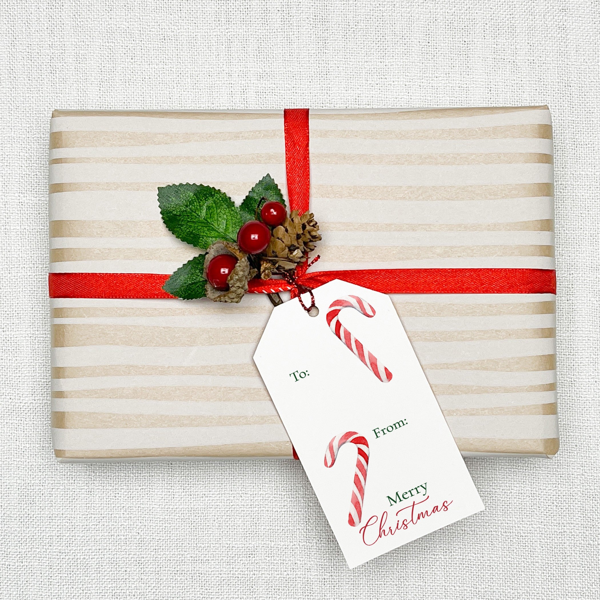 Candy Cane and Winter Mint Gift Tags