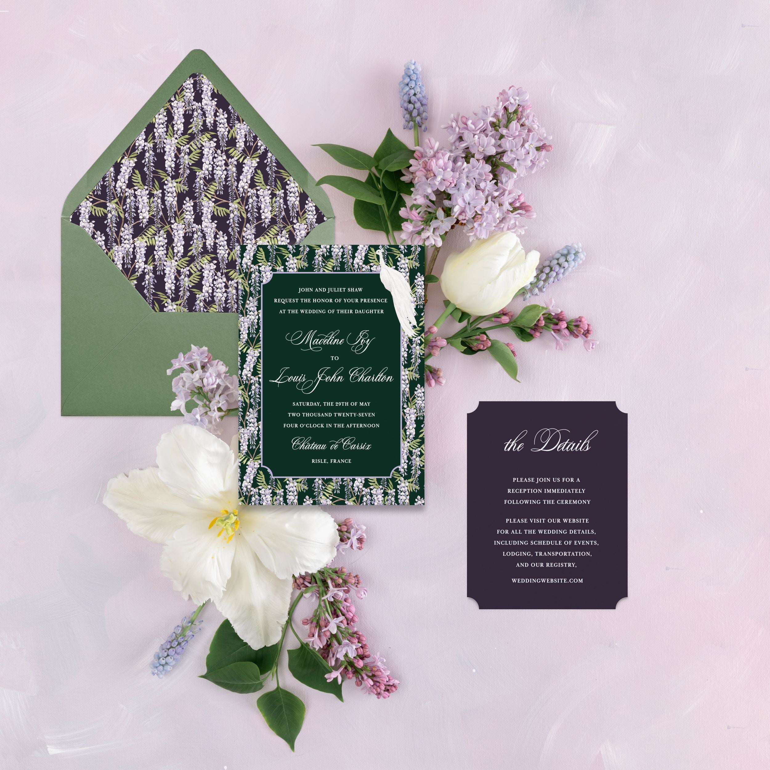 Jewel Tone Chinoiserie Suite