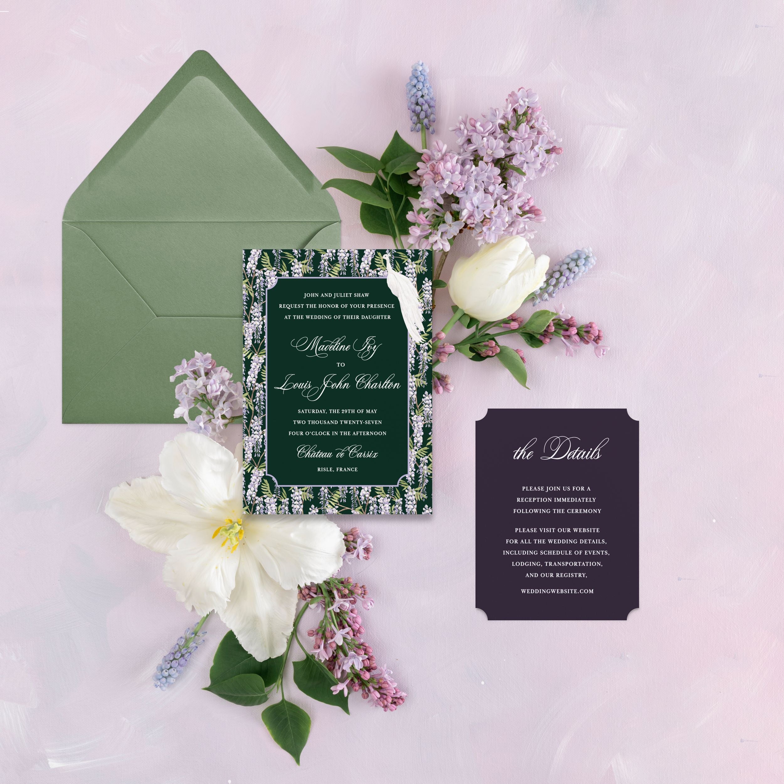 Jewel Tone Chinoiserie Suite