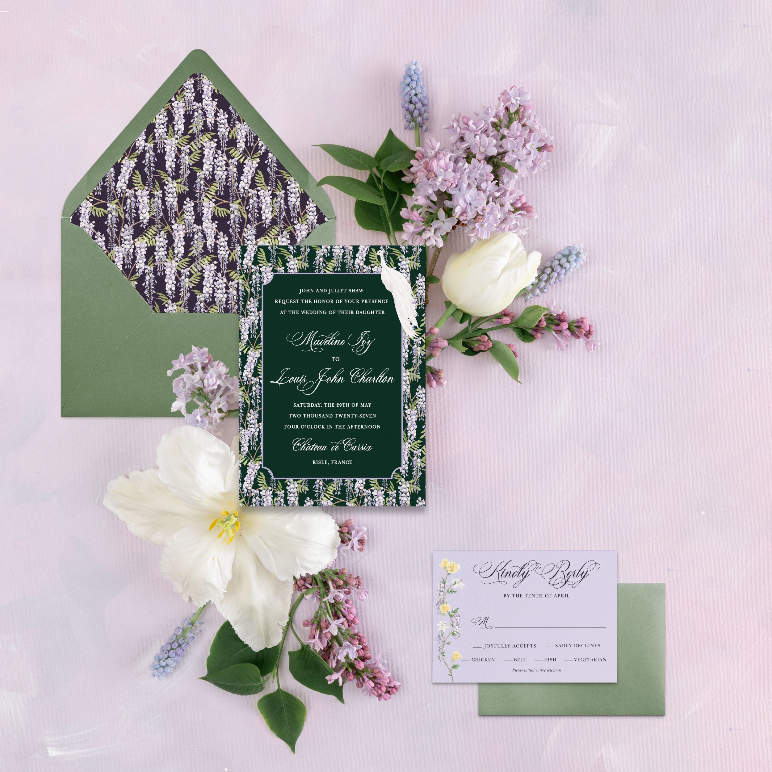 Jewel Tone Chinoiserie Suite