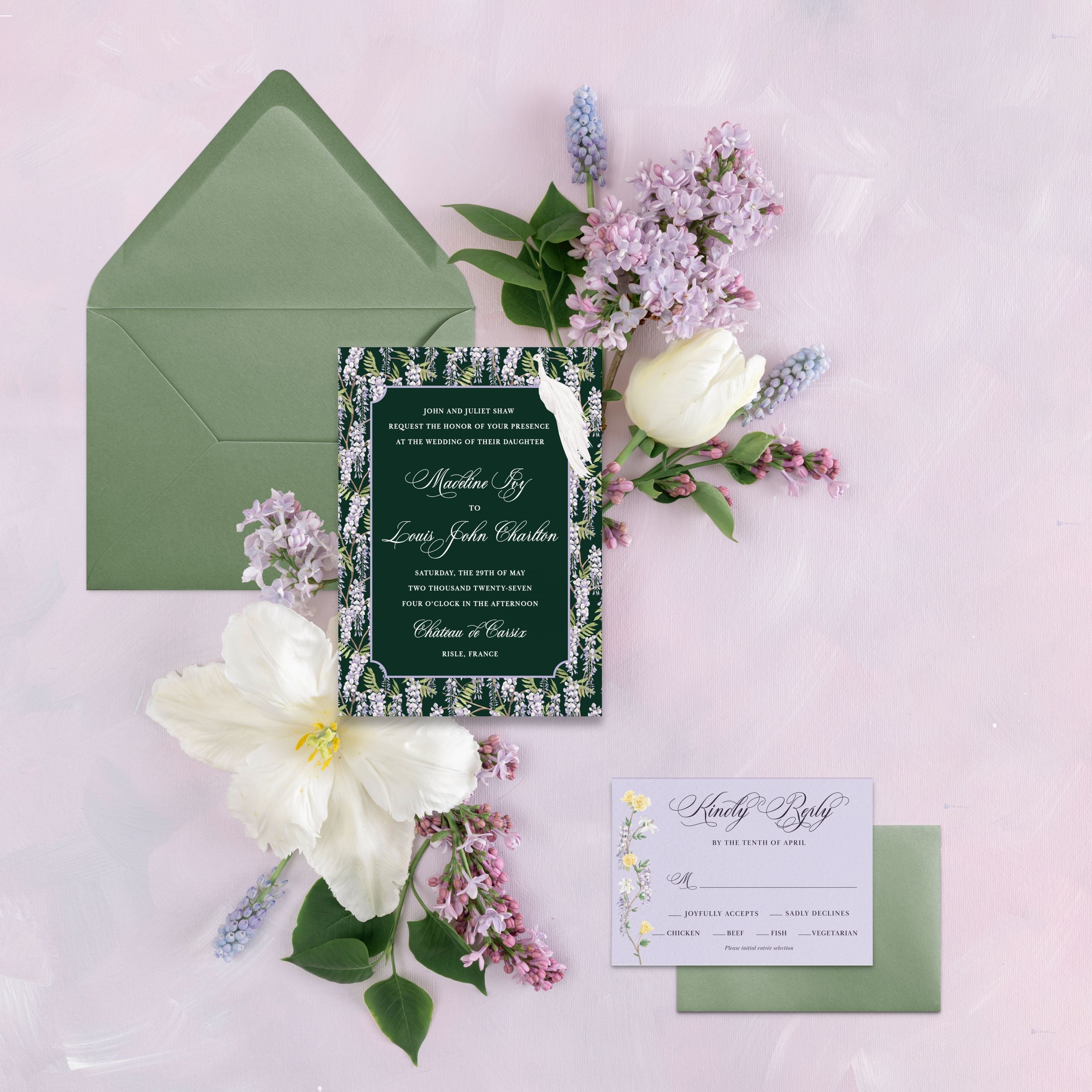 Jewel Tone Chinoiserie Suite