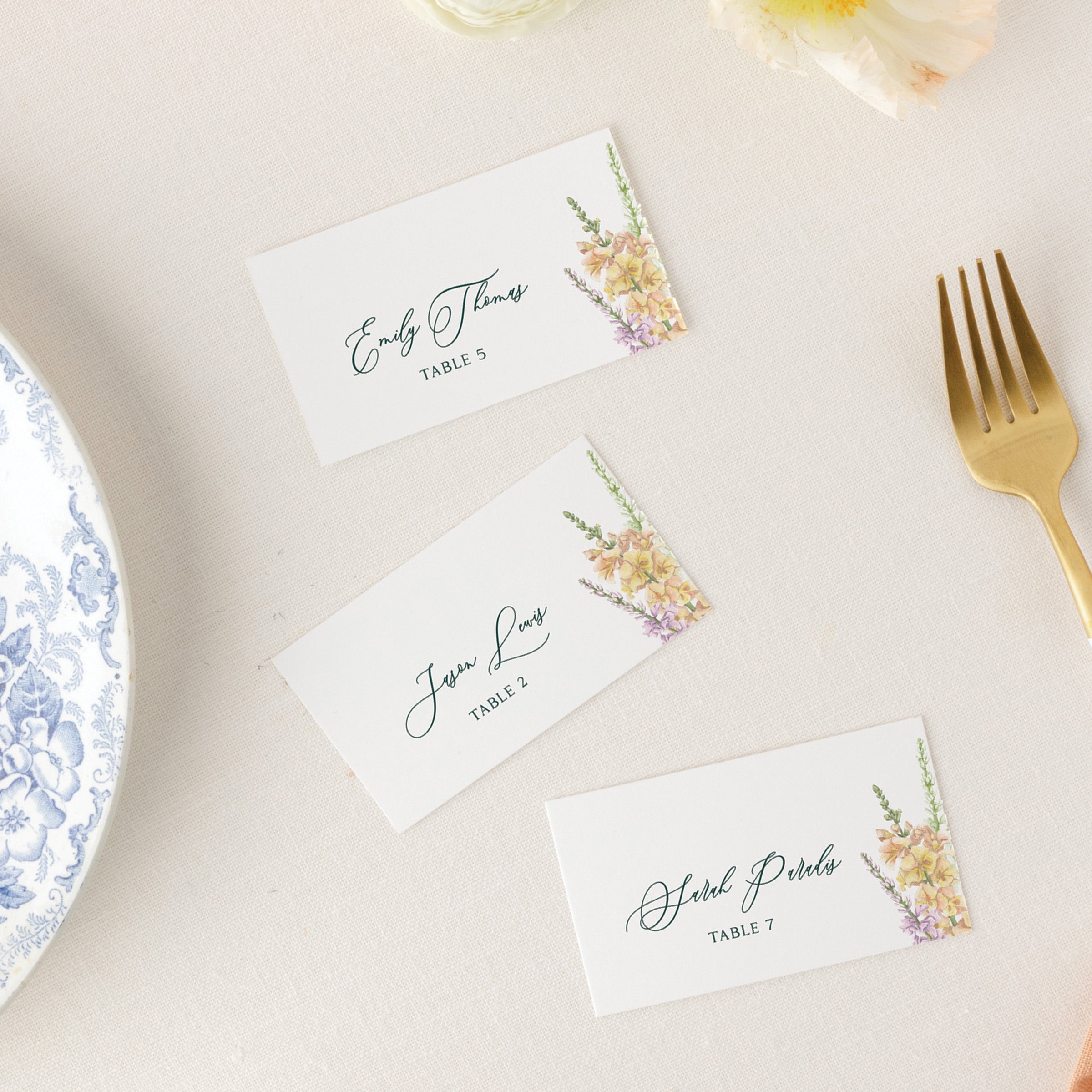 Garden Party Place Card