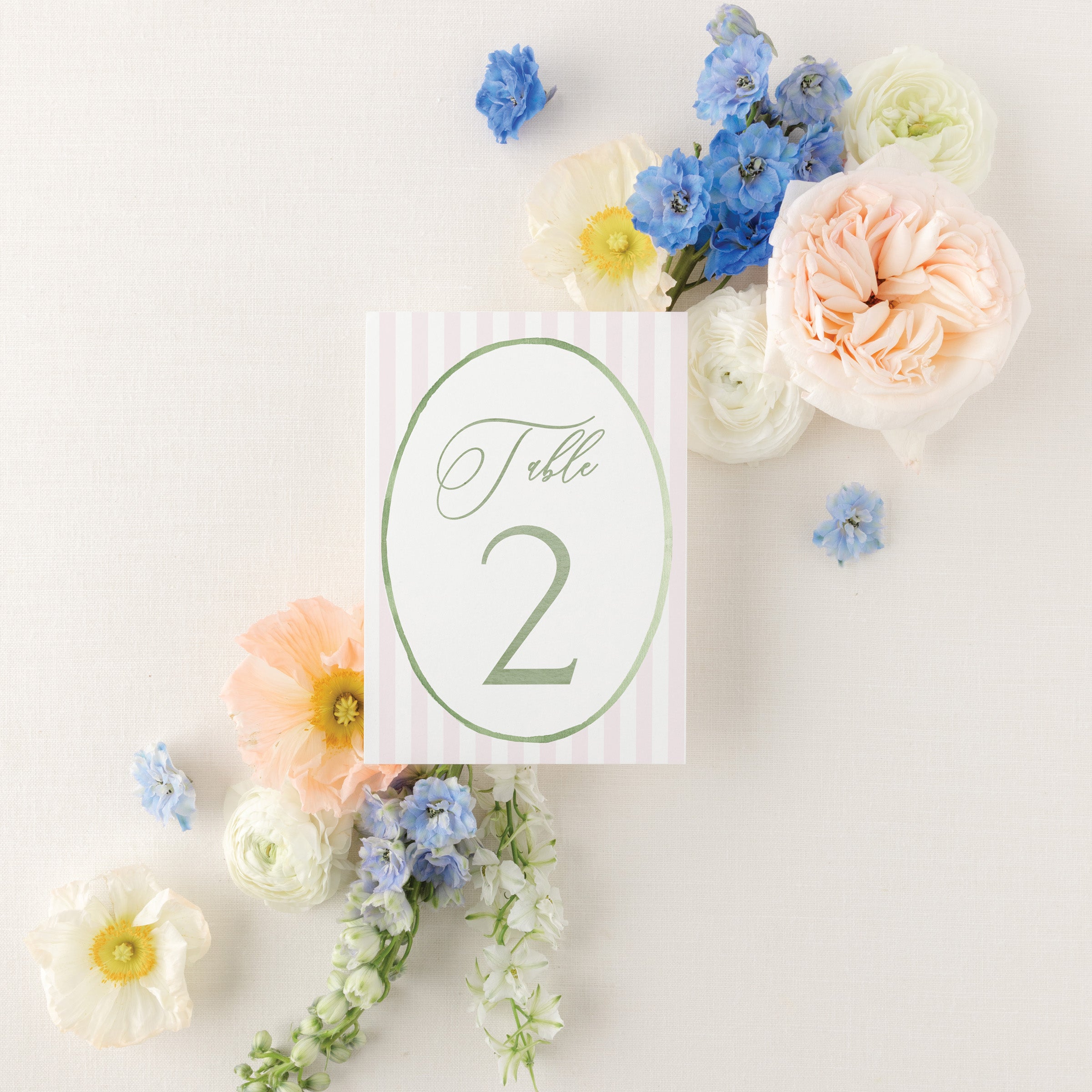 Garden Party Table Number