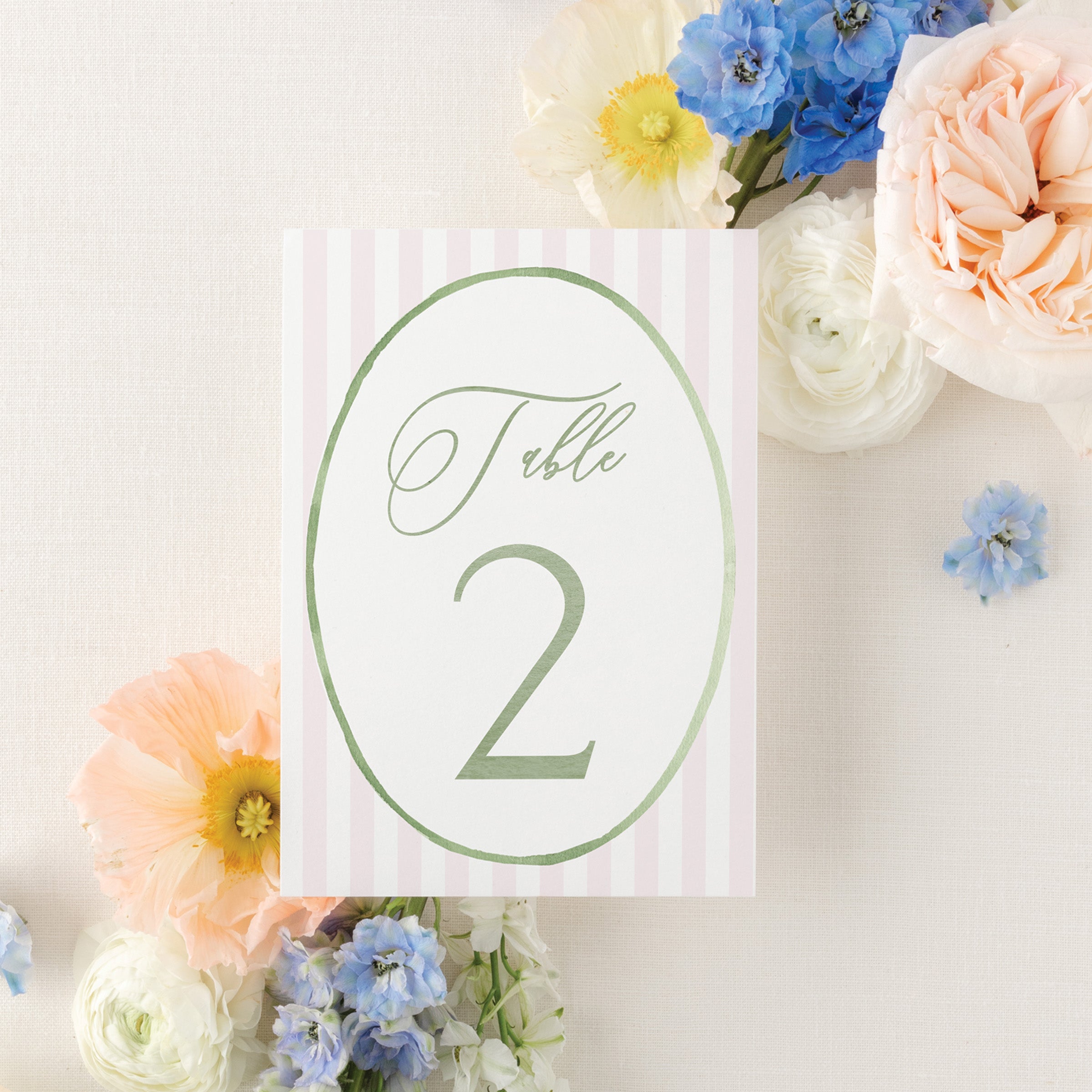 Garden Party Table Number
