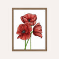 Red Poppies Art Print