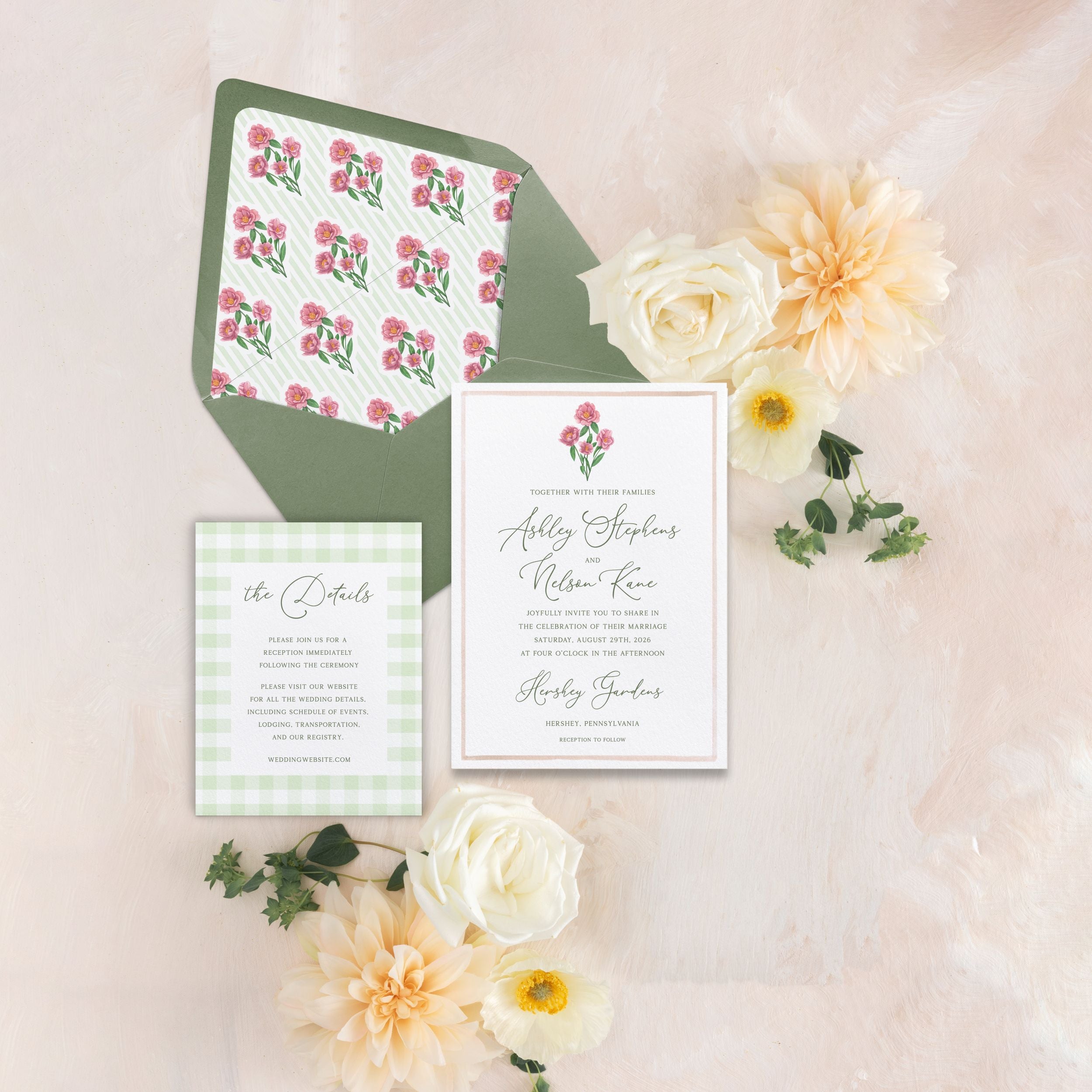 Spring Gingham Suite