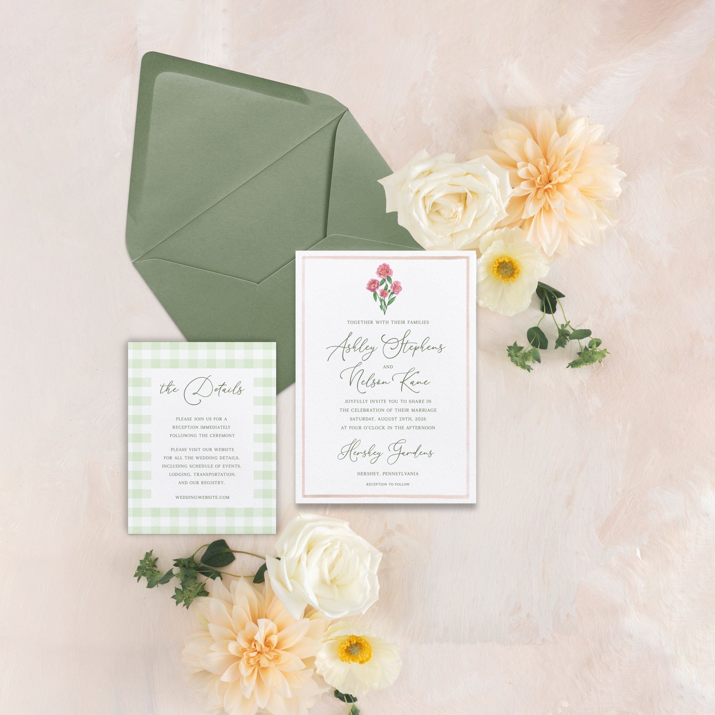 Spring Gingham Suite
