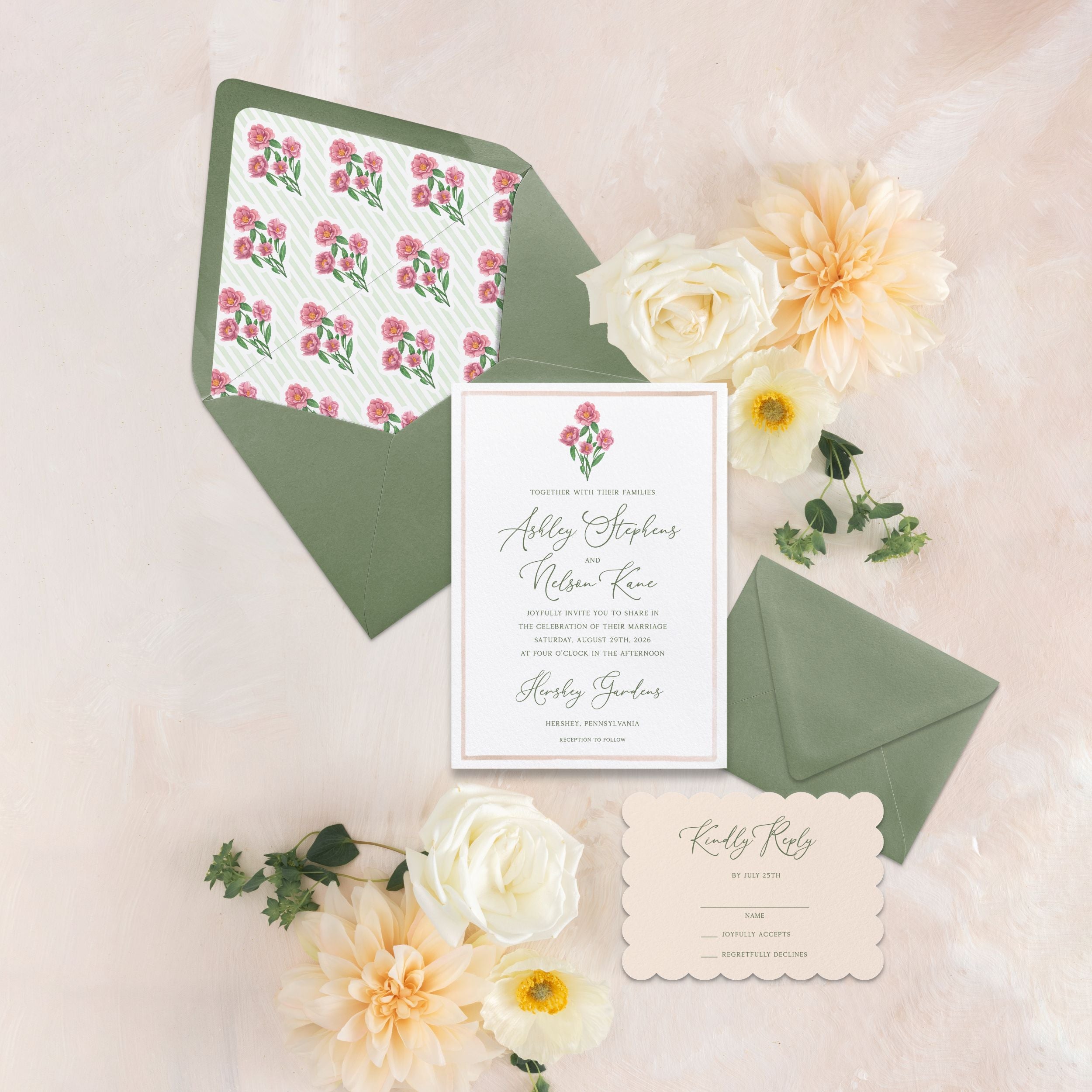 Spring Gingham Suite
