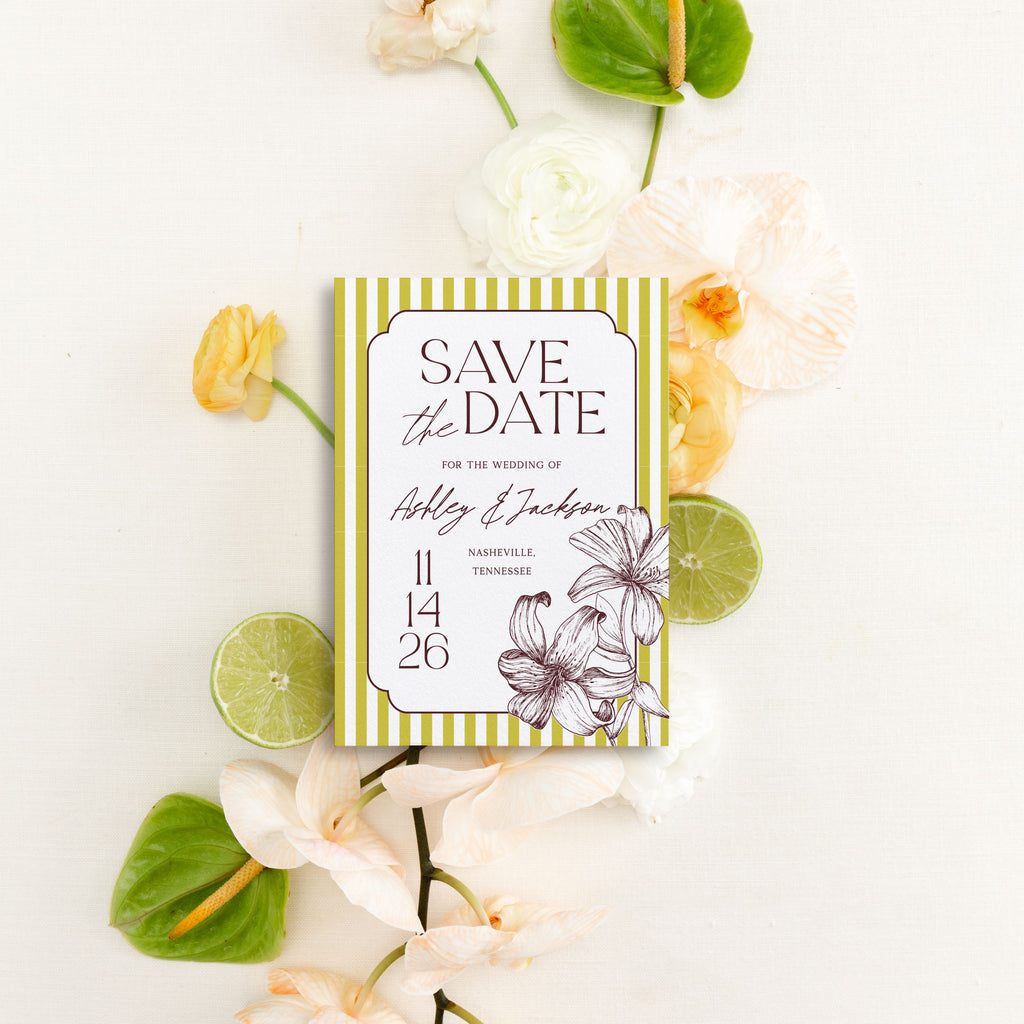 Modern Muse Save the Date