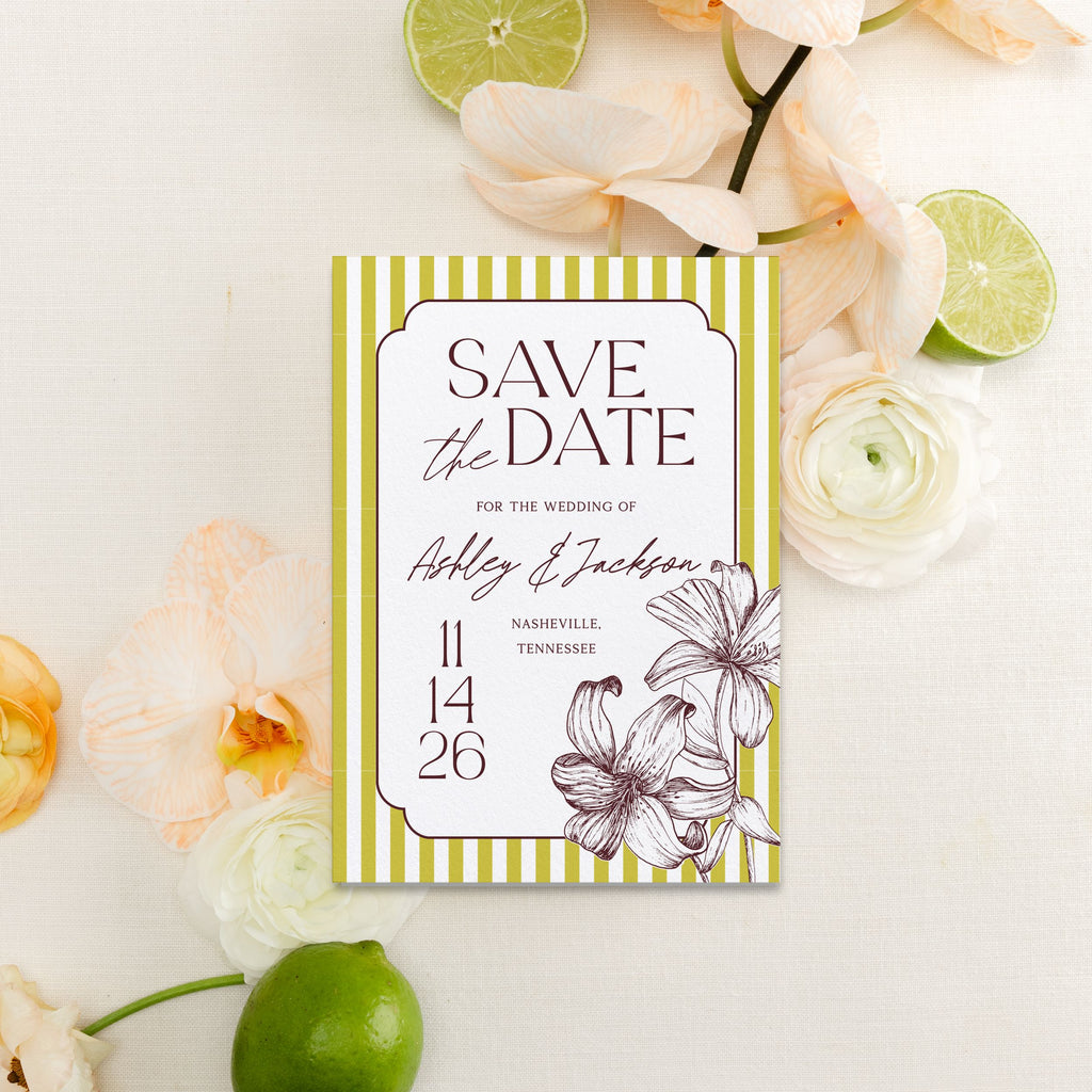 Modern Muse Save the Date