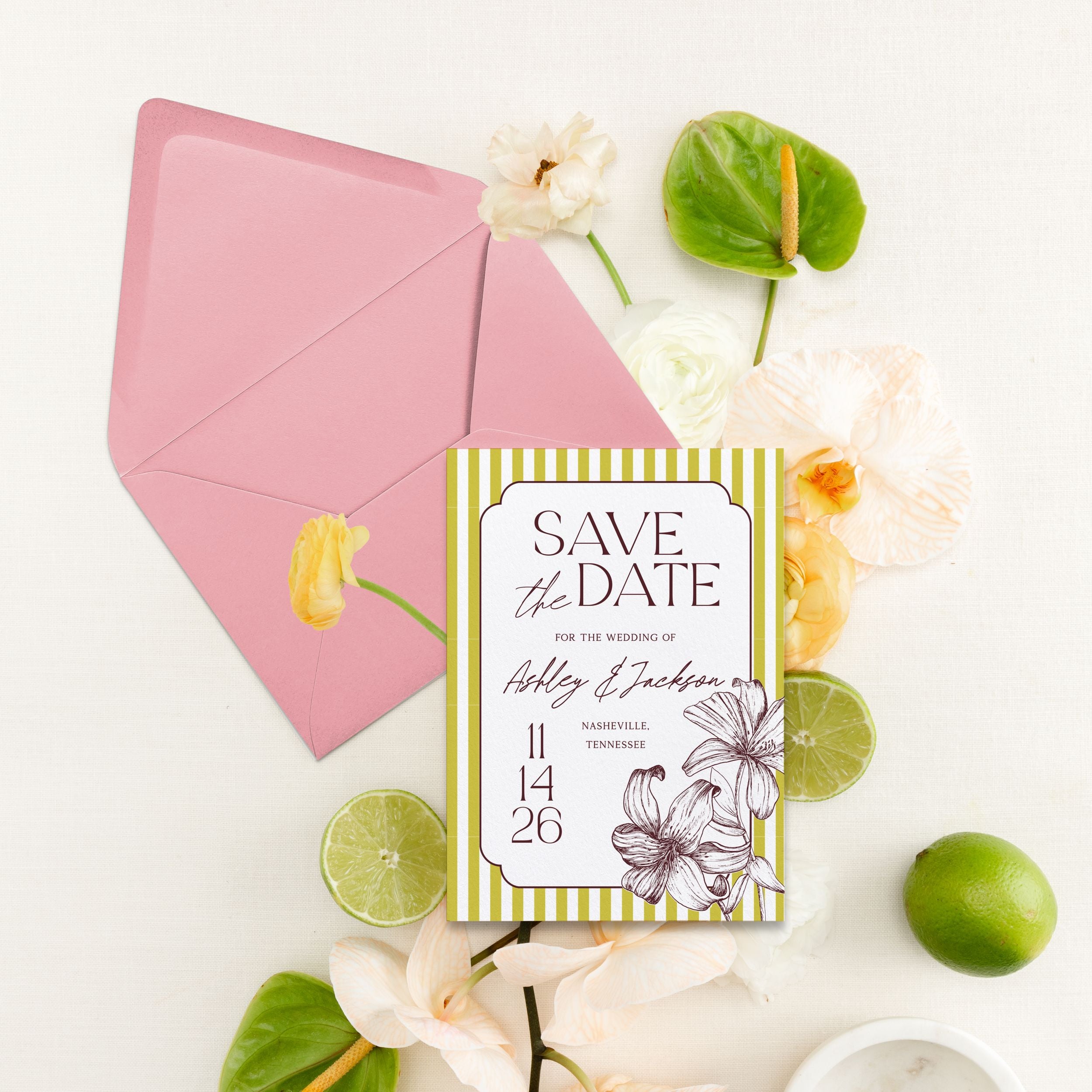 Modern Muse Save the Date