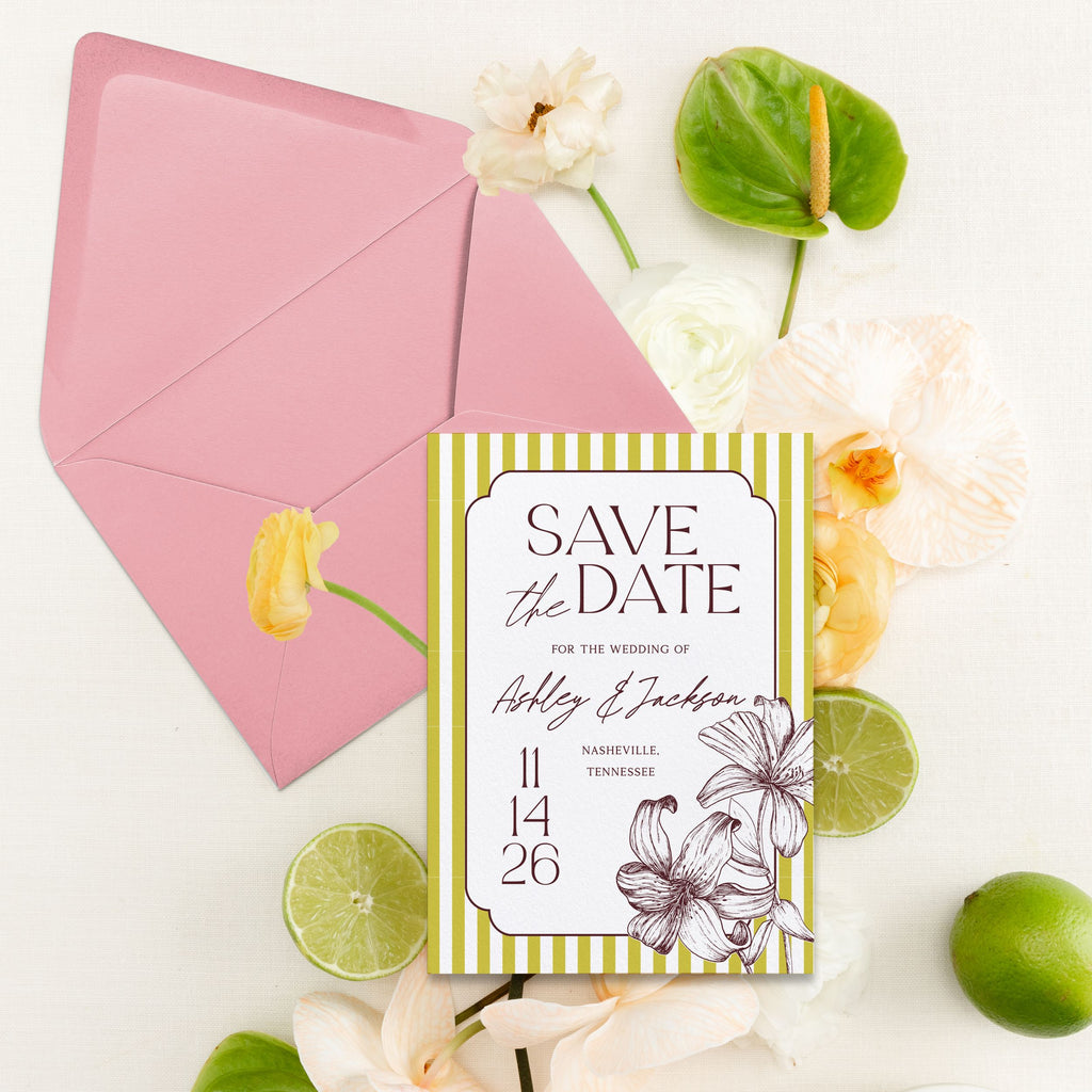 Modern Muse Save the Date