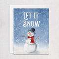 Let it Snowman Greeting Card
