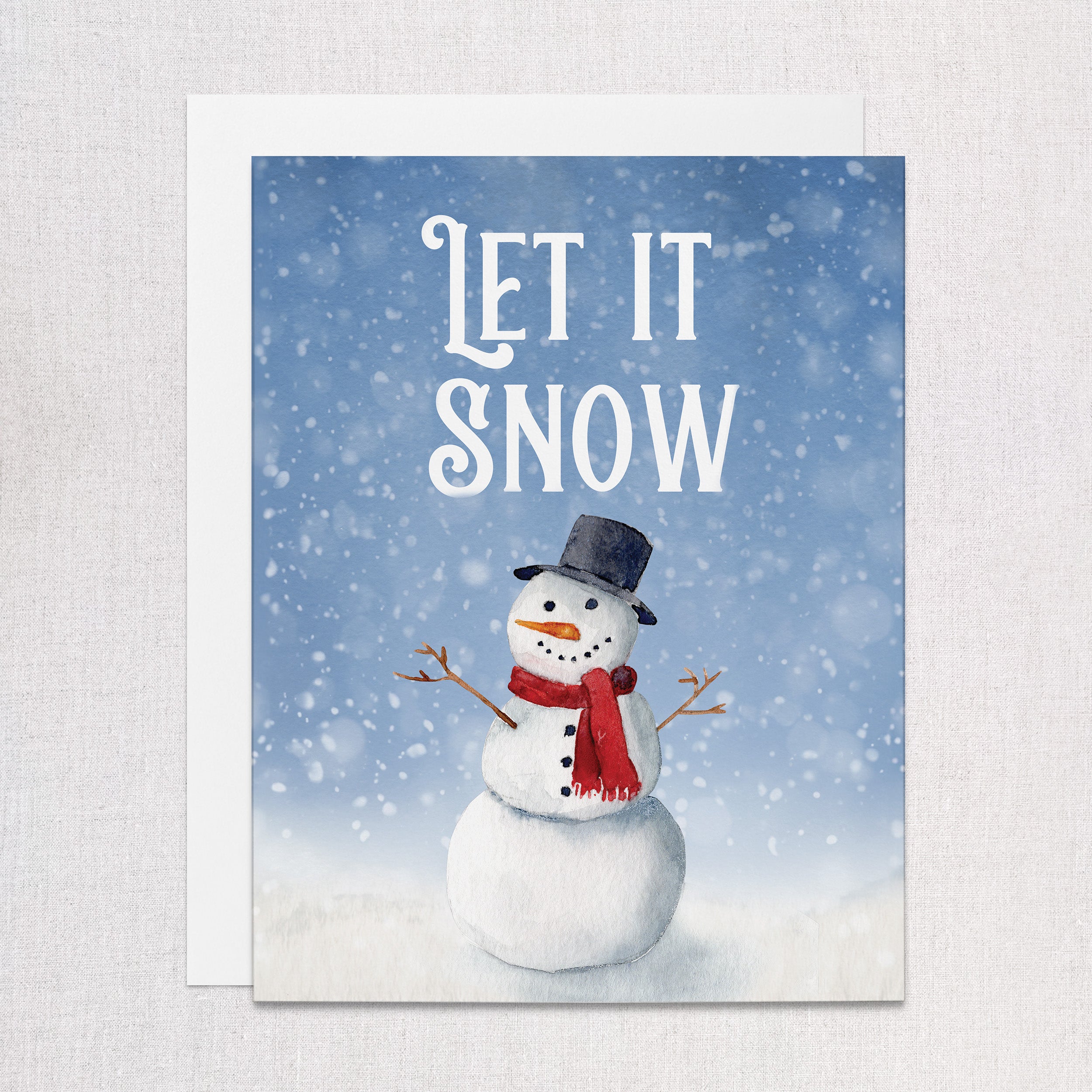 Let it Snowman Greeting Card